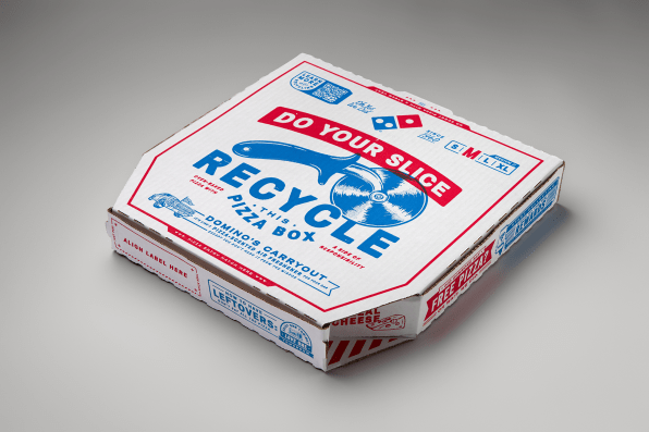 This new Domino’s box settles the argument of whether or not you can recycle it | DeviceDaily.com