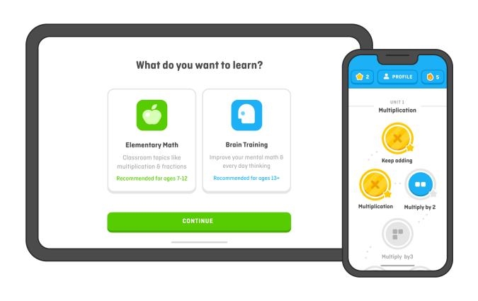 Duolingo is expanding into math lessons and brain training | DeviceDaily.com