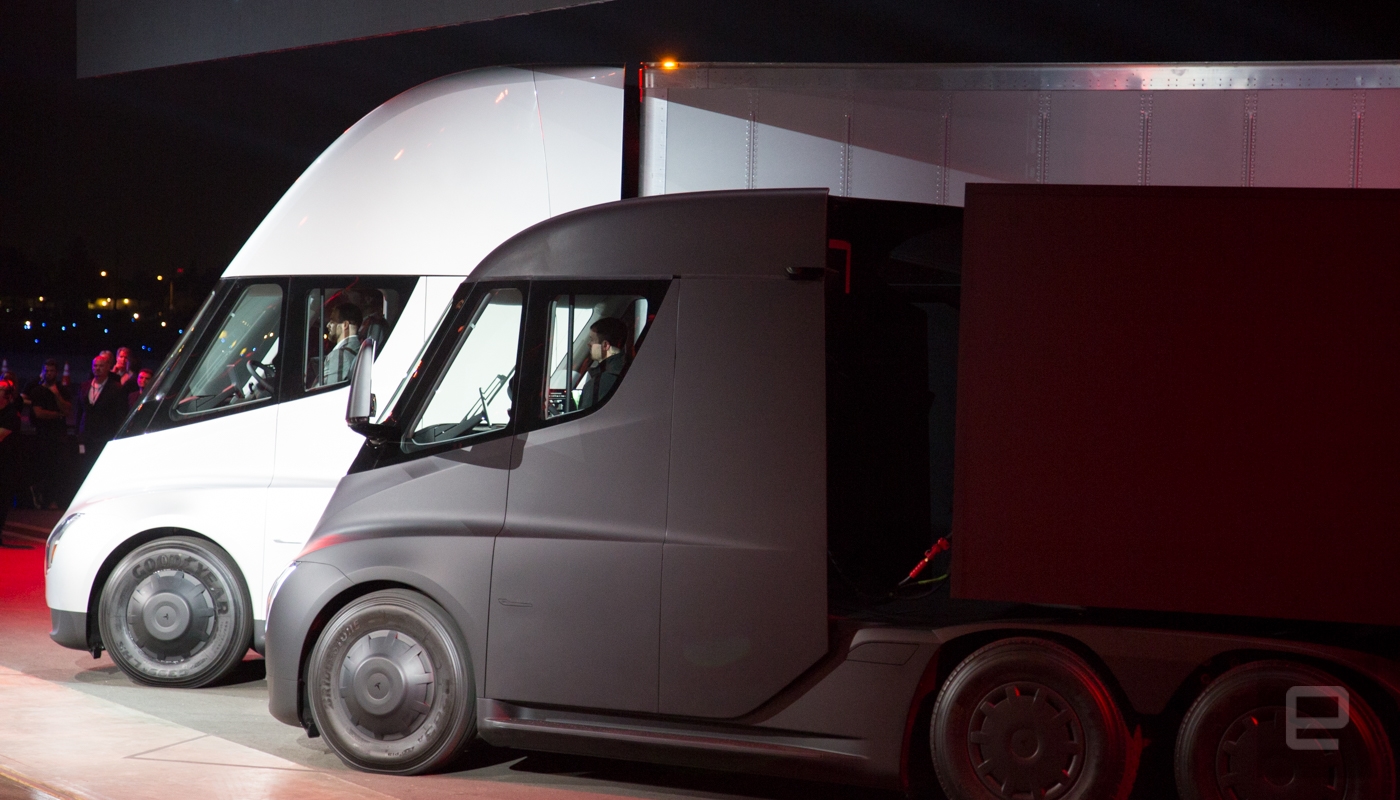 Musk says Tesla's electric Semi truck has started production | DeviceDaily.com