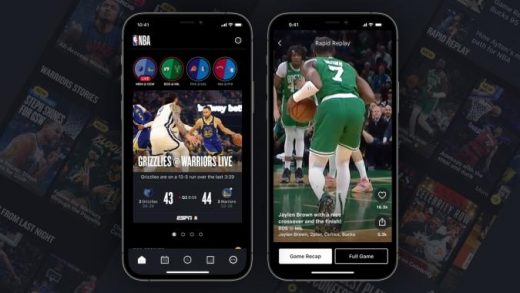 The NBA redesigned its app for the TikTok era