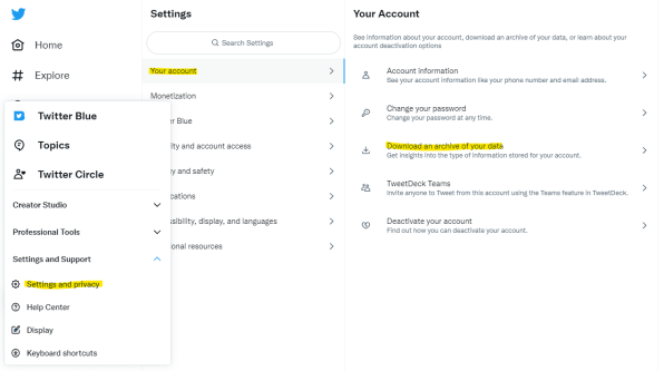 How to download your Twitter data and delete your account | DeviceDaily.com