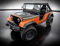 Mopar shows off its electrified Jeep ‘CJ Surge’ concept at SEMA 2022