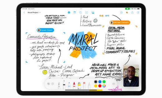 Apple’s Freeform whiteboard app is now available for developers