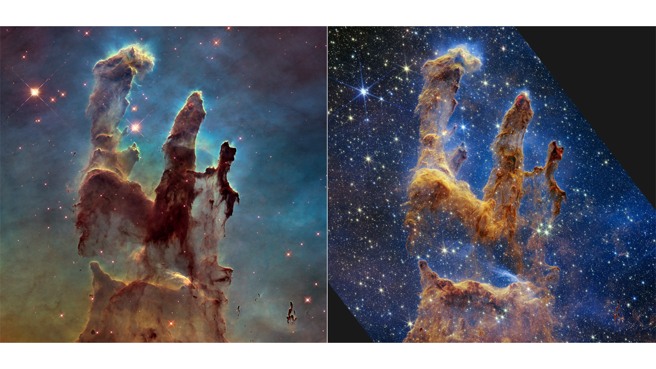 James Webb Space Telescope captures a spooky view of the Pillars of Creation | DeviceDaily.com