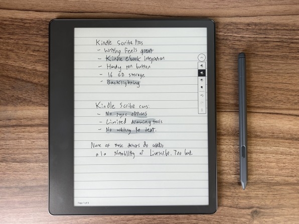 Amazon’s Kindle Scribe is a slick but limited handwriting tablet | DeviceDaily.com