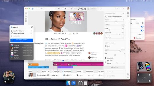 Descript’s text-based video editor now lets you write scripts as you go