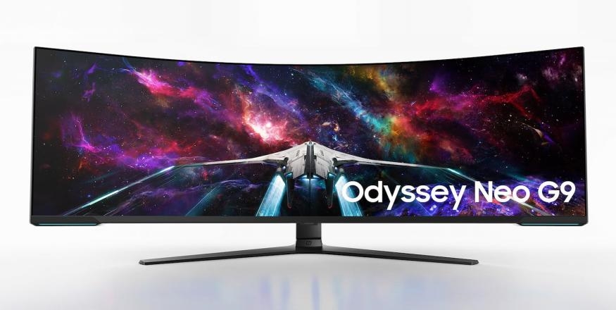 Samsung's latest gaming monitors include an 8K, 57-inch ultra-wide display | DeviceDaily.com