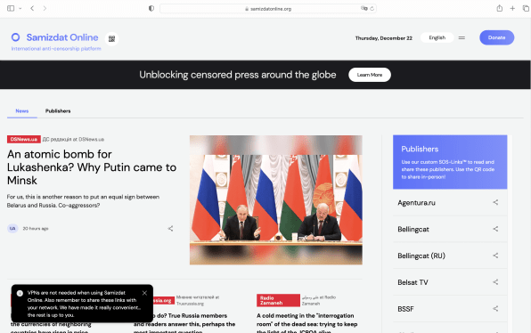 How Samizdat Online is beating censors with random URLs | DeviceDaily.com