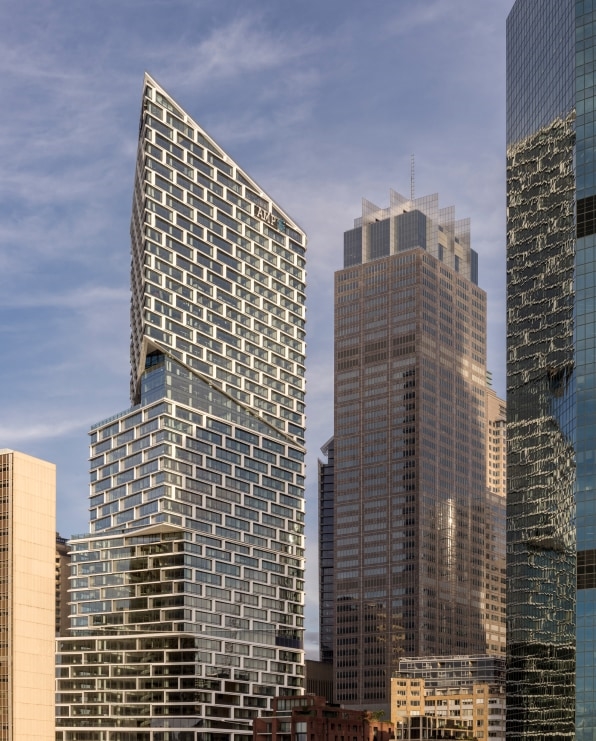 This ‘upcycled’ tower is a ’70s-era building in disguise | DeviceDaily.com This ‘upcycled’ tower is a ’70s-era building in disguise | DeviceDaily.com