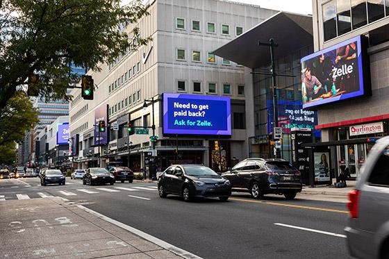 Big Country: Zelle Cashes In On DOOH Screens Everywhere | DeviceDaily.com