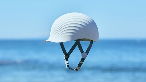 The Shellmet is an ultra-strong helmet made from scallop shells | DeviceDaily.com