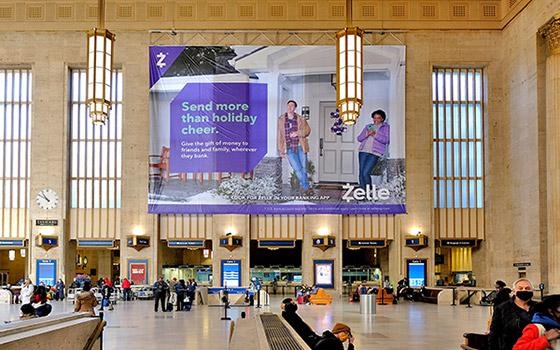 Big Country: Zelle Cashes In On DOOH Screens Everywhere | DeviceDaily.com