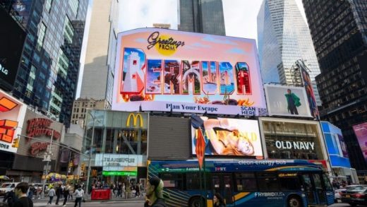 Bermuda Tourism launches 3D digital out-of-home in New York
