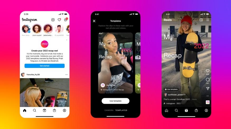 Instagram lets you create your own 2022 Recap Reel | DeviceDaily.com