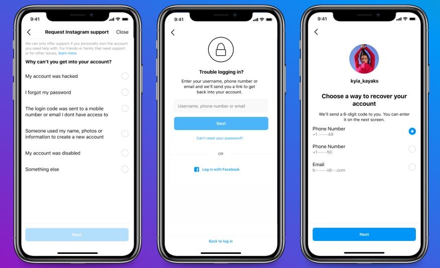 Instagram's latest feature helps hacked users regain account access | DeviceDaily.com
