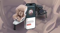 This new baby car seat combines military-grade tech and Ferrari aesthetics