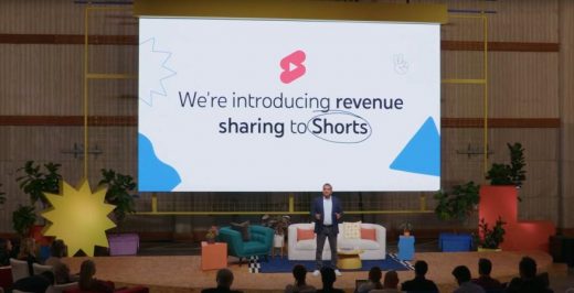 YouTube will begin sharing ad revenue with Shorts creators on February 1st