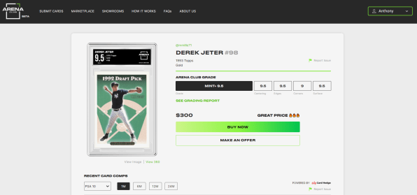 Derek Jeter’s sports trading cards venture brings digital innovation to a favorite national pastime | DeviceDaily.com