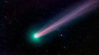 A green comet will streak the sky near Earth for possibly the first time since the Stone Age