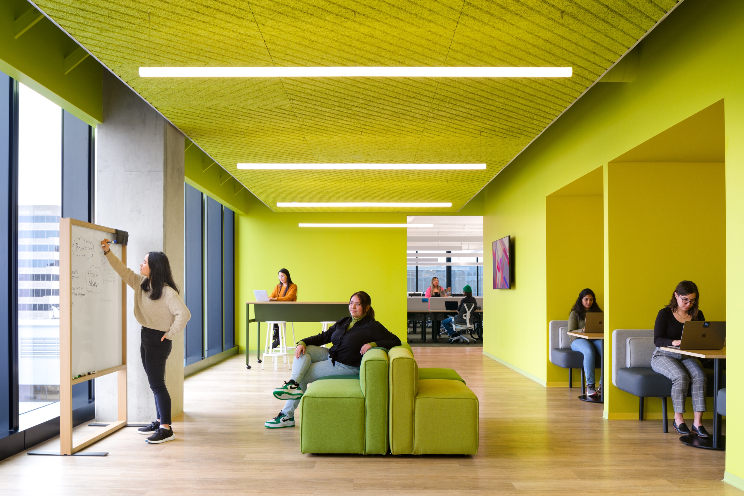 Adobe designed its new color-coded office with a secret creative weapon | DeviceDaily.com
