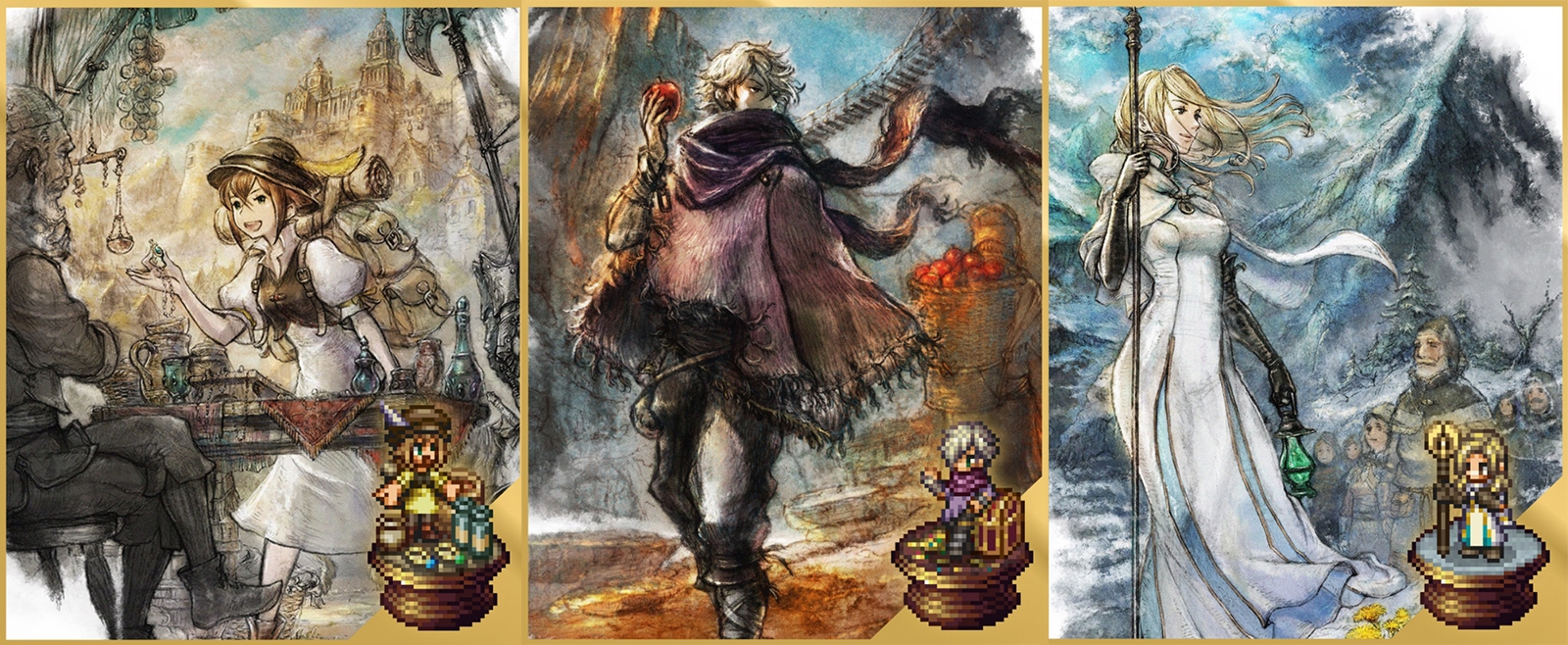 Octopath Traveler 2' review: Eight different stories, but not enough connection
