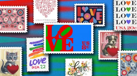 The history of the USPS Love stamp