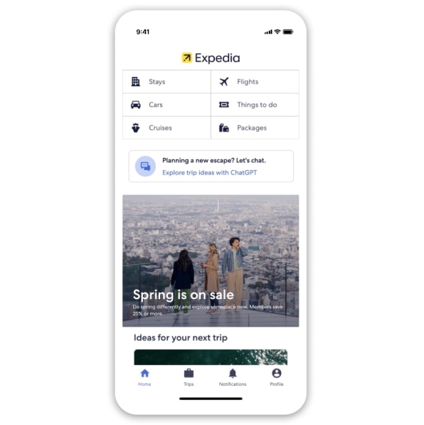 Expedia is integrating ChatGPT into its app to help users make travel plans | DeviceDaily.com