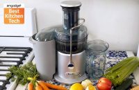 What we bought: The Breville Juice Fountain Plus is a surprisingly useful jet engine
