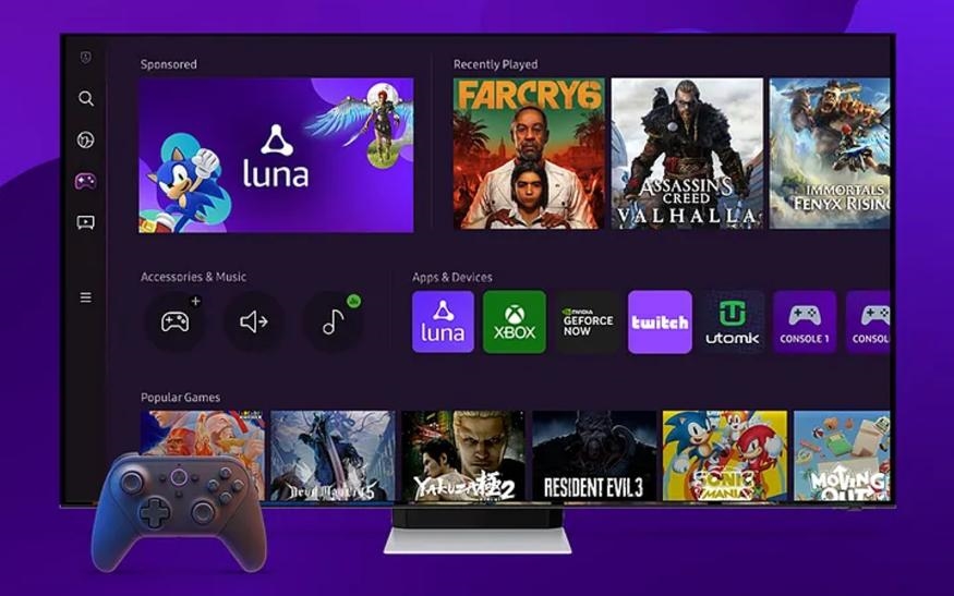 Amazon Luna hits Samsung's smart TV Gaming Hub in Canada, Germany and UK | DeviceDaily.com