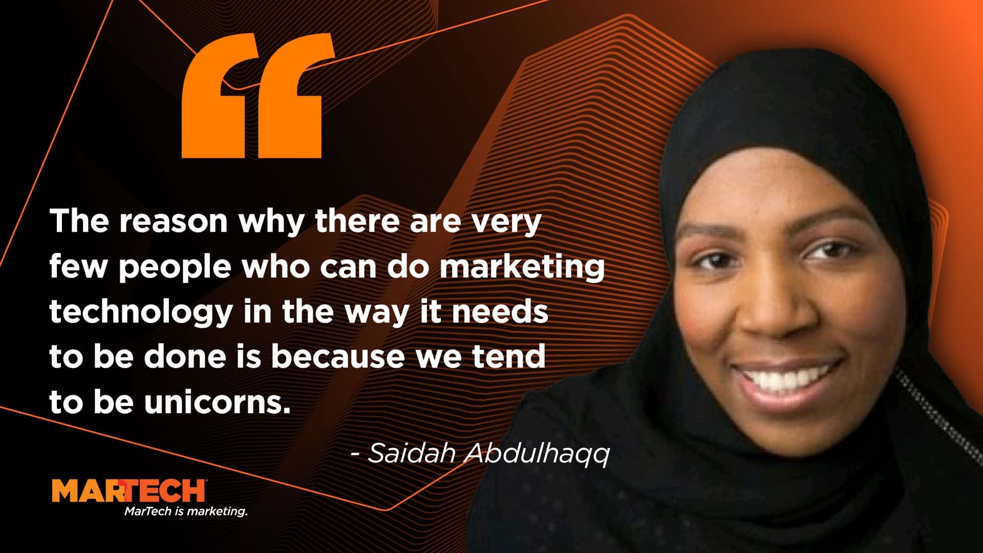 MarTech Salary and Career: Saidah Abdulhaqq on the making of a unicorn | DeviceDaily.com