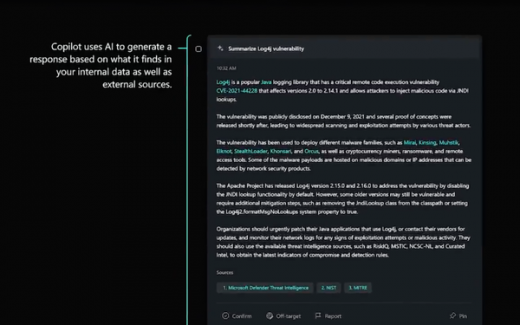 Microsoft Integrates Generative AI In Cybersecurity Tools