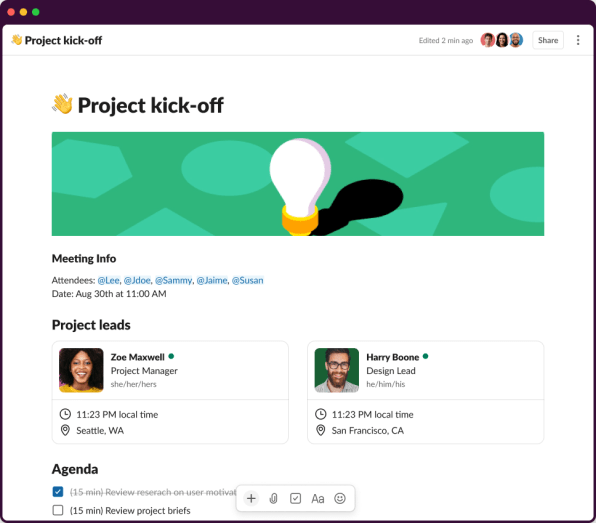 Slack Canvas arrives, but don’t call it a Notion clone | DeviceDaily.com