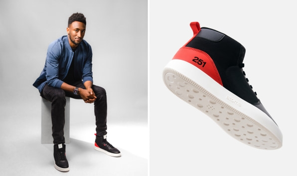 YouTuber Marques Brownlee gets into the sneaker game with high tops for Atoms | DeviceDaily.com