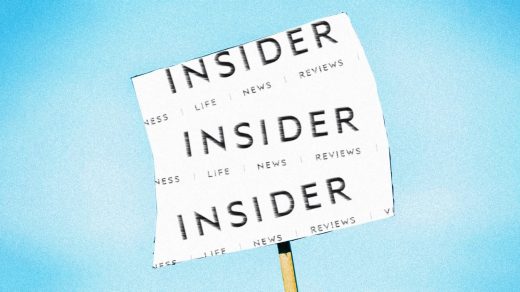 Insider staffers say they are walking off the job today as layoffs sweep the media industry