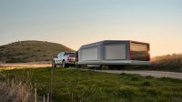 This sleek electric RV was designed by two former Tesla engineers