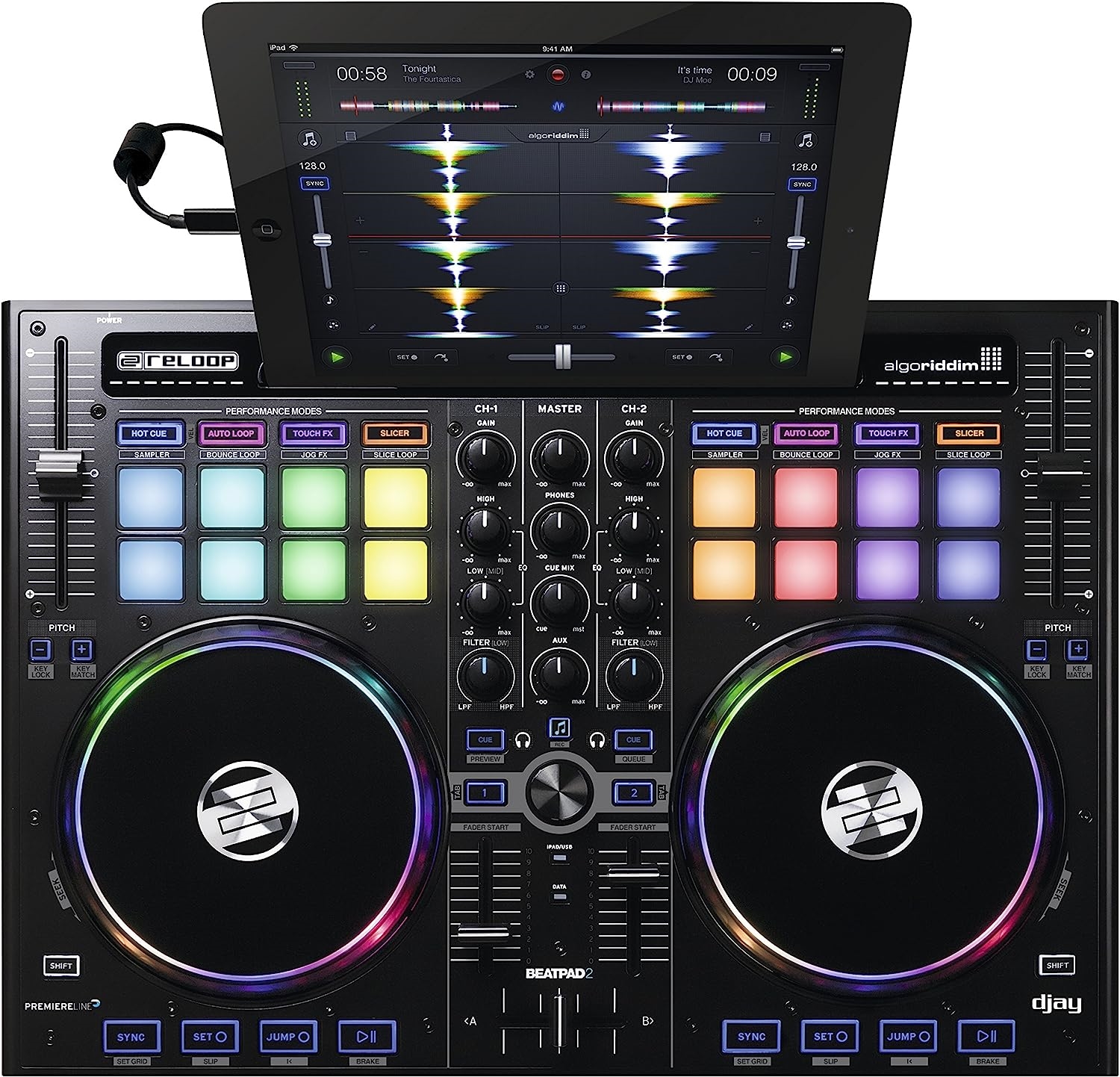 Reloop Beatpad-2 DJ Controller for iPad | DeviceDaily.com
