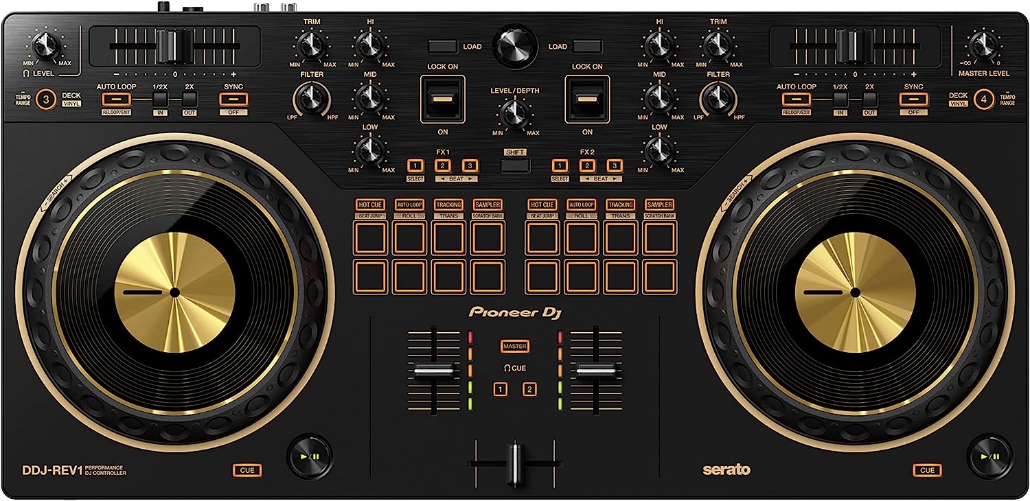 Pioneer DJ DDJ-REV1 Scratching DJ Controller | DeviceDaily.com
