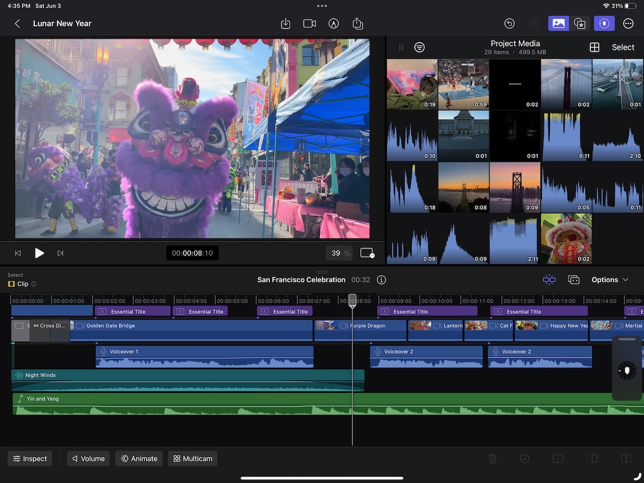 Final Cut Pro and Logic Pro for the iPad make a compelling case for a tablet-based studio | DeviceDaily.com