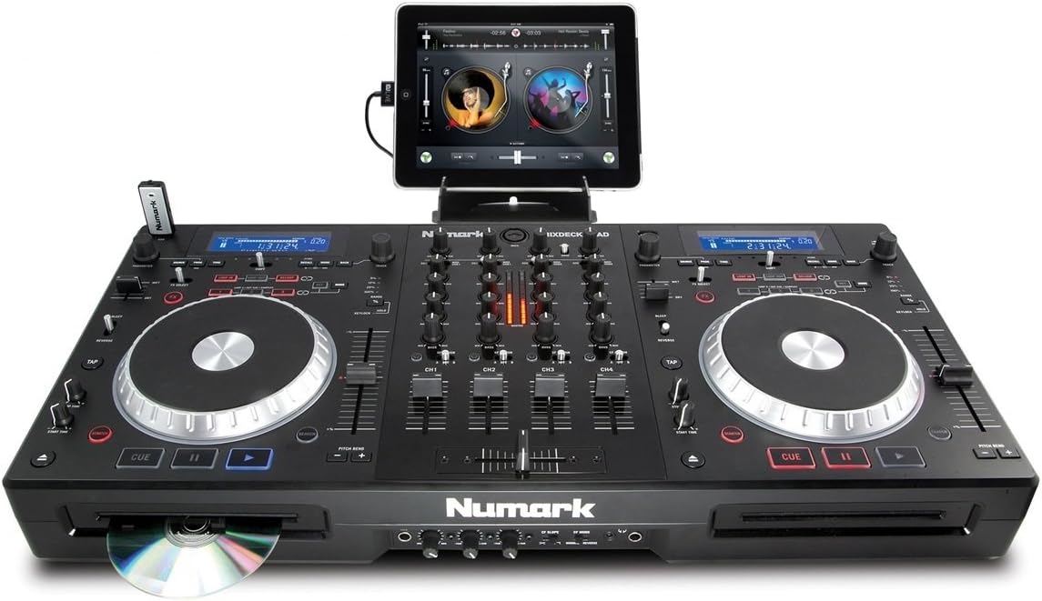 Numark Mixdeck Quad DJ Controller for iPad | DeviceDaily.com