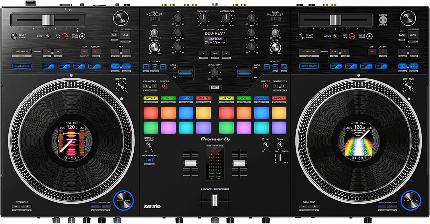 Pioneer DJ DDJ-REV7 DJ Controller for iPad | DeviceDaily.com