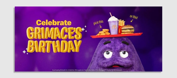 McDonald’s Grimace shake taps into the secret of nostalgia marketing | DeviceDaily.com