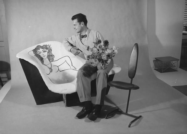This iconic, cat-adorned Eames fiberglass chair can be yours for $2,500 | DeviceDaily.com