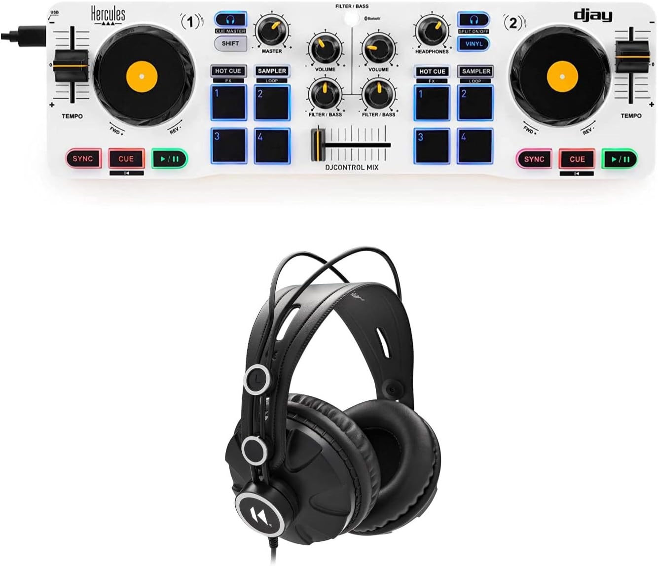 Hercules Bluetooth DJ Controller | DeviceDaily.com
