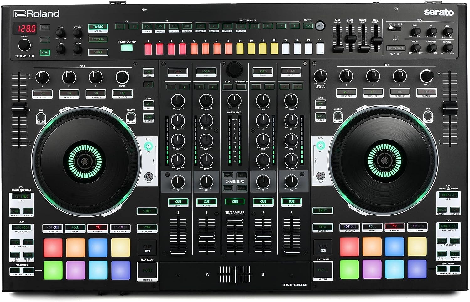 Roland Four-channel DJ Controller | DeviceDaily.com