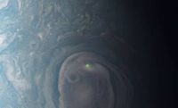 Jupiter’s Electrifying Enigma: NASA’s Juno Mission Reveals the Astonishing Green Lightning Bolt