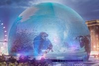 The Venetian Resort starts testing its giant LED video sphere