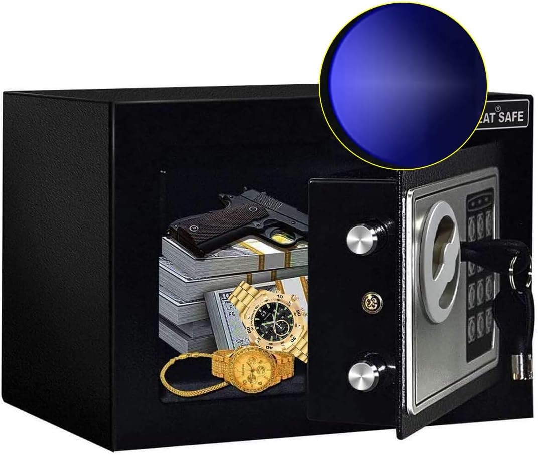 JUGREAT Electronic Safe Box with Induction Light | DeviceDaily.com
