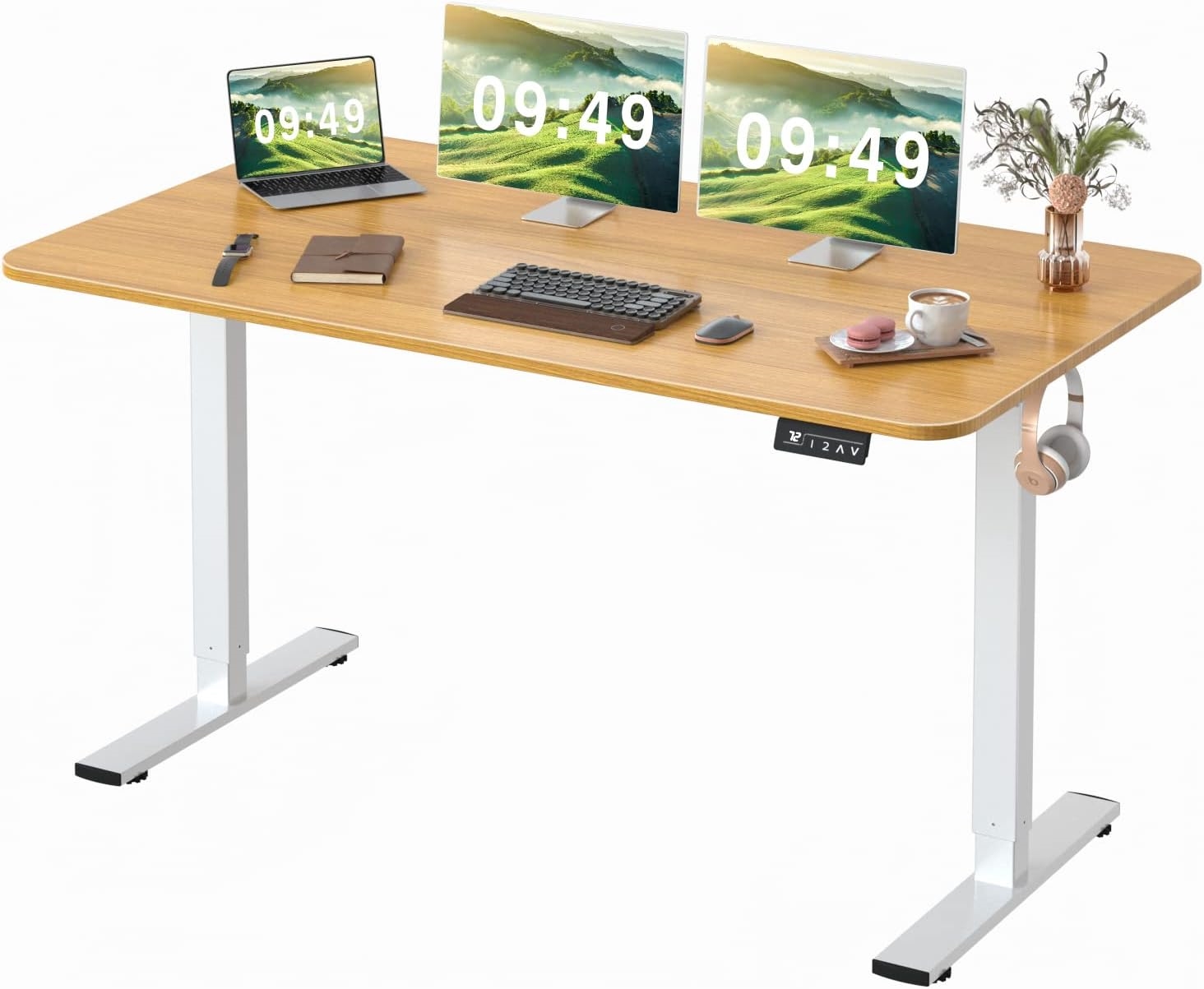 Furmax Height Adjustable Standing Desk | DeviceDaily.com