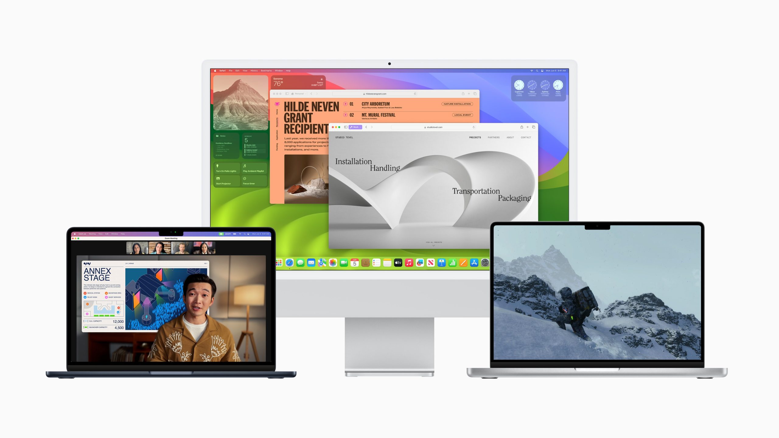 macOS Sonoma on several Macs | DeviceDaily.com