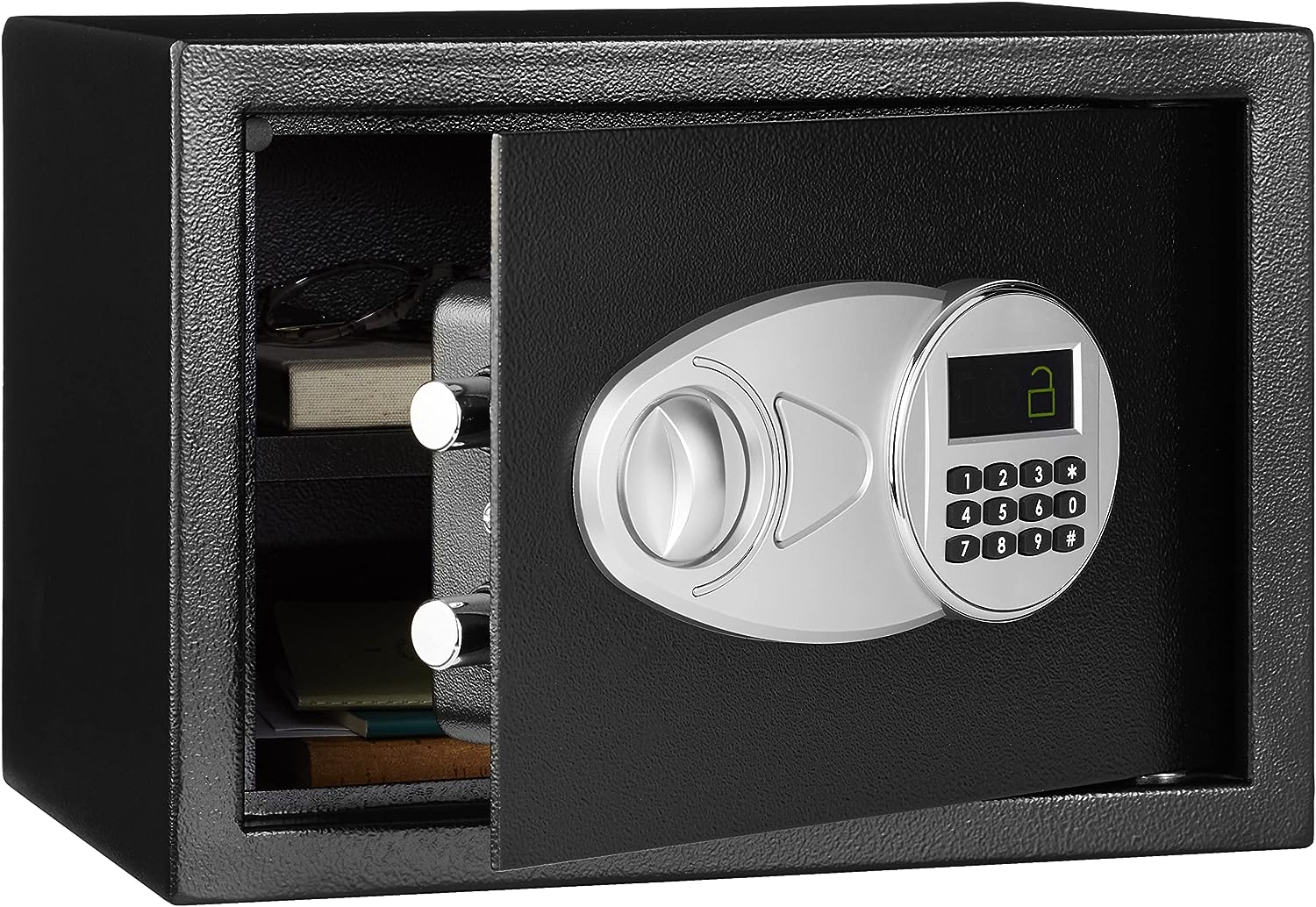 Amazon Basics Steel Electronic Safe Box | DeviceDaily.com